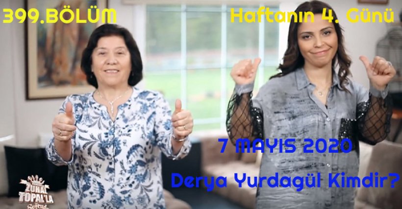 7 Mayıs Zuhal Topal'la Sofrada