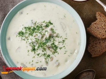 Kremalı Mantar Çorbası