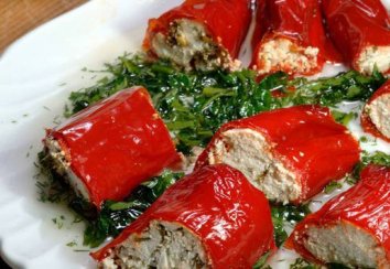 Lor Peynirli Biber Dolması
