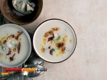 Antep Usulü Fıstıklı Çorba