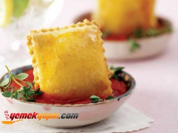 Kabaklı Çıtır Ravioli