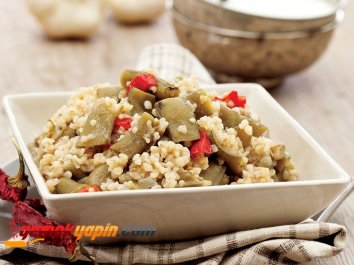 BAKLALI BULGUR PİLAVI