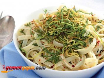 Kabaklı Yassı Spagetti