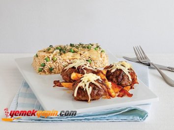 Enginarlı ve Bezelyeli Pirinç Pilavı