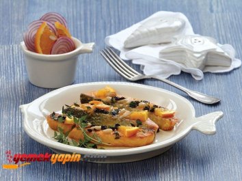 Portakallı Somon Balığı