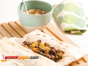 Kuzu Etli Kağıt Kebabı