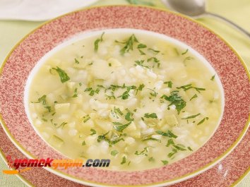 Kabaklı Pirinç Çorbası