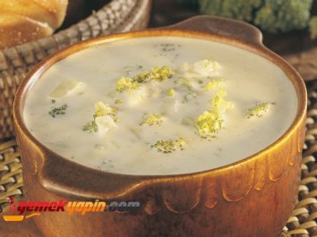 Brokolili Lahana Çorbası