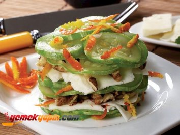 İzmir Tulum Peynirli Kabak Salatası