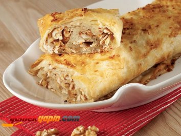 TAVUK ETLİ RULO BÖREK