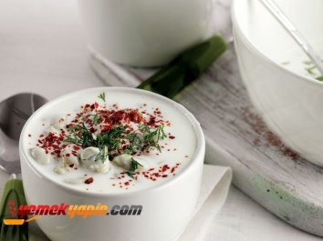 İç Baklalı Soğuk Çorba