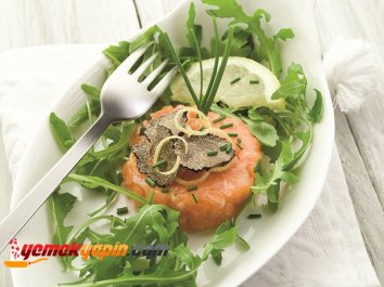 Limonlu Somon Tartar