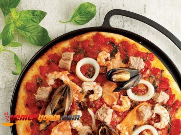 DENİZ ÜRÜNLÜ AKDENİZ PİZZA
