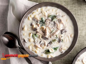 Mantarlı Tavuk Çorbası