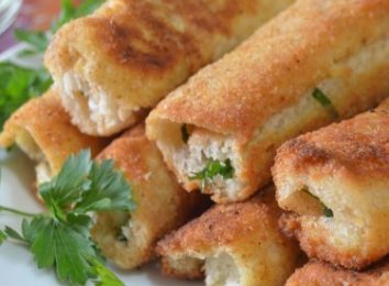 Tost Ekmeğinden Rulo