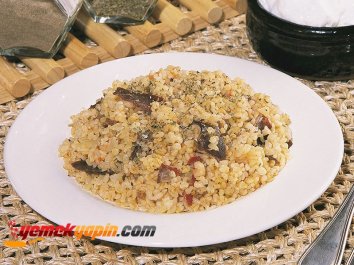 Pastırmalı Bulgur Pilavı