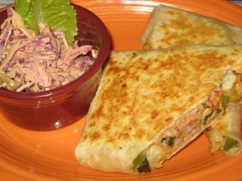Mozarellalı Quesadıllas
