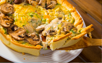 En lezzetli dağ mantarlı quiche tarifi ve püf noktaları...