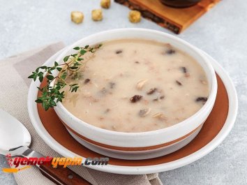 Kıymalı Mantarlı Çorba
