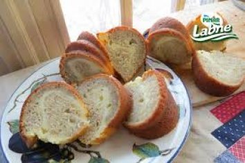 Labne Peyniri Dolgulu Muzlu Kek