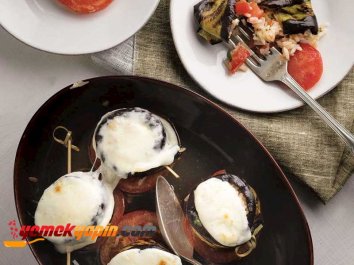 İtalyan Usulü Pirinçli Patlıcan