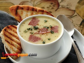Kuru Etli Patates Çorbası