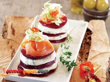 Somonlu Pancar Salatası