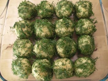 Dereotlu Patates Topu