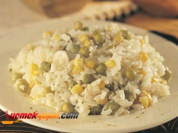 Kremalı ve Mısırlı Pilav