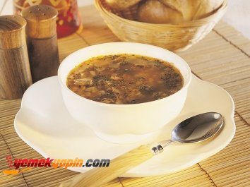 Patlıcanlı Ekşili Çorba