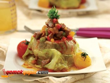 PERDELİ KEREVİZ DOLMASI