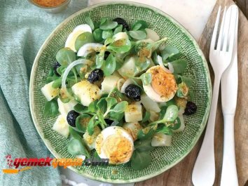Semizotlu Patates Salatası