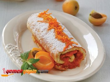 KAYISILI VE PORTAKALLI RULO PASTA