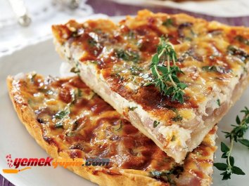 KIRMIZI SOĞANLI TART