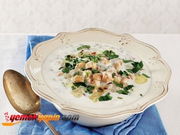 Soğuk Ayran Çorbası