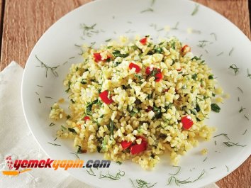 TAZE OTLU PİLAV
