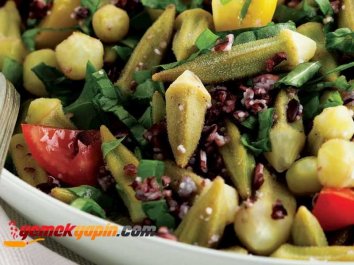 Bamya Salatası