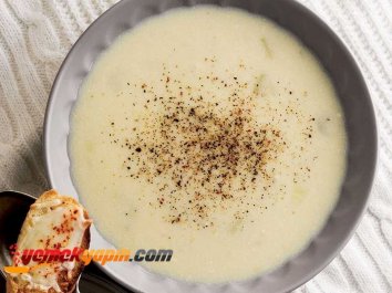 Kremalı Pırasa Çorbası
