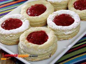 KIZILCIK MARMELATLI KURABİYE