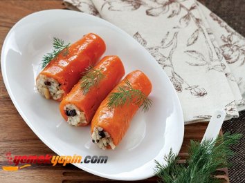 ZEYTİNYAĞLI HAVUÇ DOLMASI