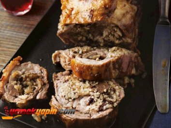 İÇ PİLAVLI GERDAN DOLMASI
