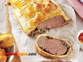 MİLFÖY HAMURUNA SARILMIŞ MANTARLI BONFİLE