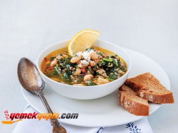 Ispanaklı Fasulye Çorbası