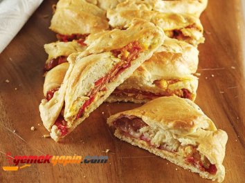 KAHVALTILIK ÖRGÜ PİZZA