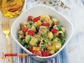 Sebzeli Bulgur Salatası