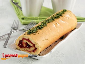 Şeftali Marmelatlı Rulo