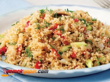 Mantarlı Beyaz Kinoa Pilavı