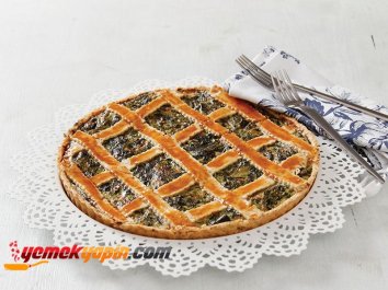 ISPANAKLI VE RİCOTTA PEYNİRLİ TART