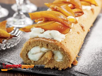 ZENCEFİLLİ RULO PASTA