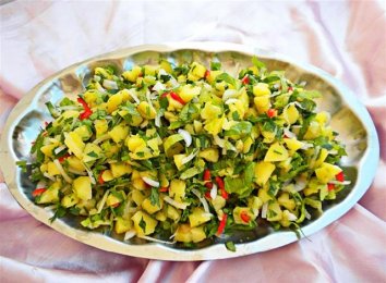 Zeytinli Patates Salatası